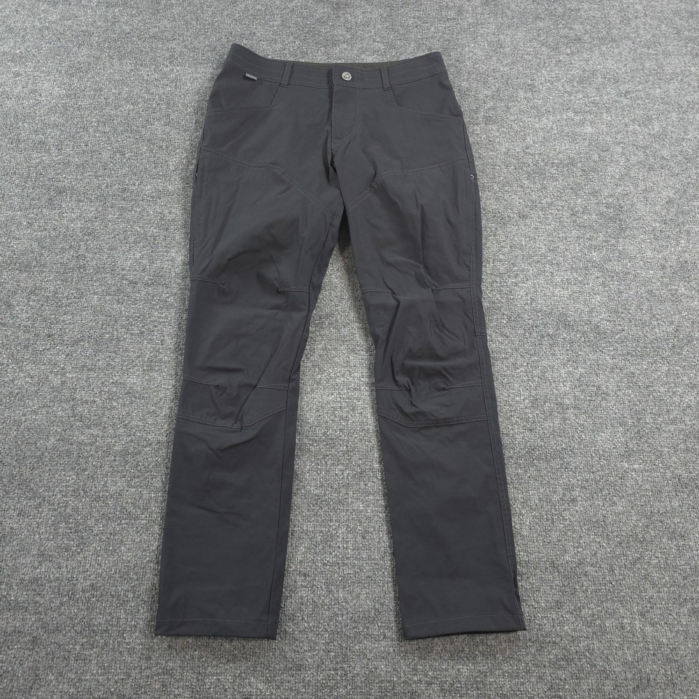 Kuhl Pants Mens 32x31 Gray Renegade Cargo Performance Hiking Trail Outdoors